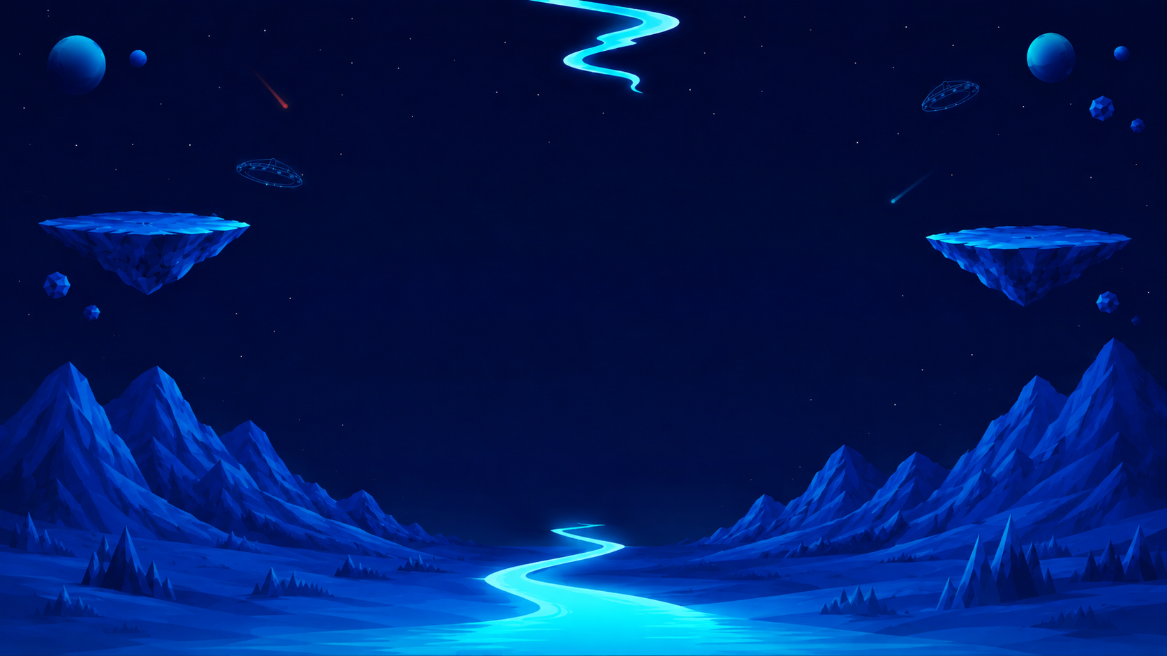 Open galaxy path leading toward the next step